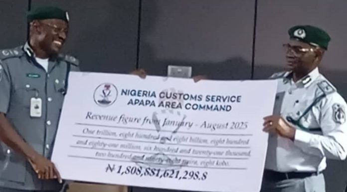 AT APAPA CUSTOMS: ACG Olomu Handover to Compt.Oshoba with High Expectations